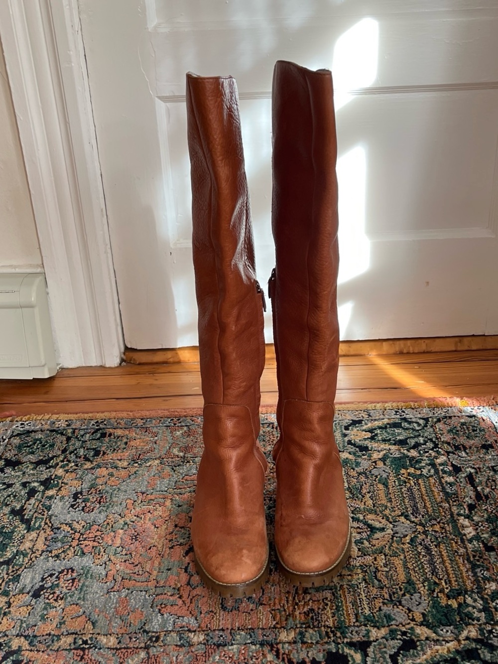 Cole Haan brown Leather Over-the-Knee-High Women’s Boots